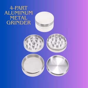 2.5" Aluminum Grinder 1ea 74 FIRE & OAK | FIRE & OAK