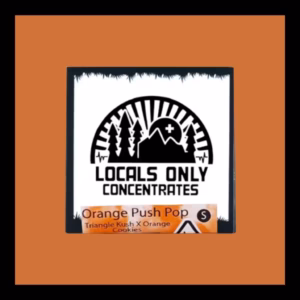 Orange Push Pop - Live Resin 1g 60 FIRE & OAK | FIRE & OAK