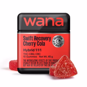 (Quick) Swift Recovery Cherry Cola - 1:1:1 THC:CBC:CBG - Fast Acting - 100mg 38 FIRE & OAK | FIRE & OAK
